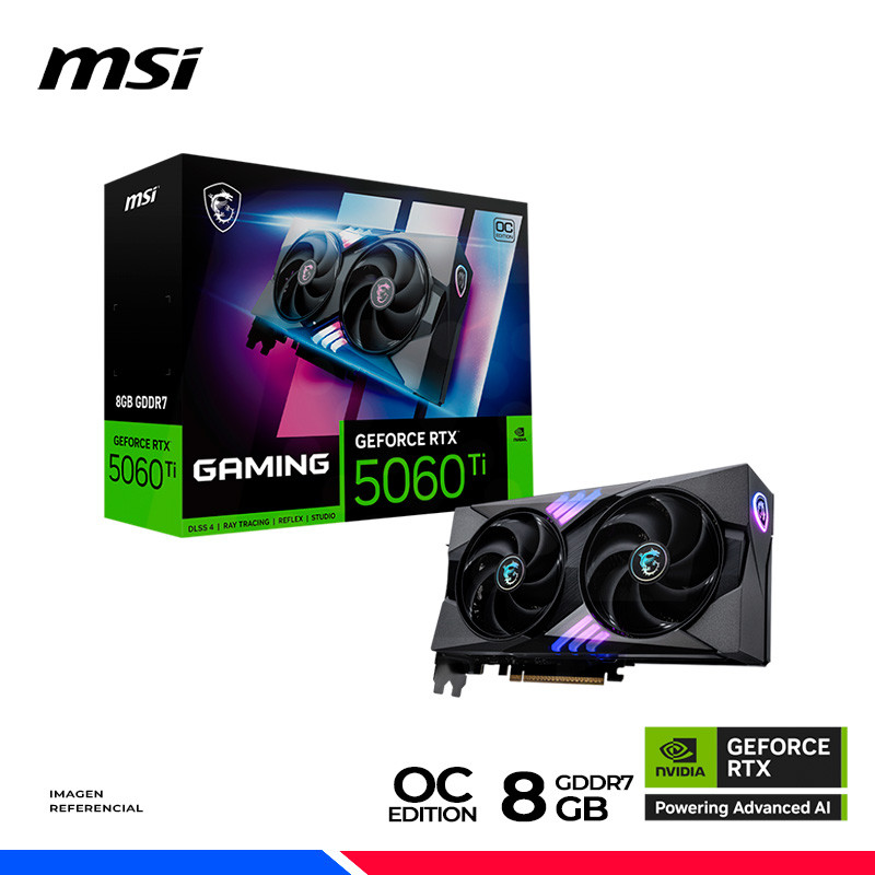 VGA MSI GEFORCE RTX 5060 Ti 8GB GAMING OC GDDR7 VGA MSI GEFORCE RTX 5060 Ti 8GB GAMING OC GDDR7
