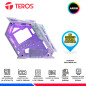 CASE GAMING TEROS TE-1311G, WHITE, 4 FAN ARGB, V/TEMPLADO CASE GAMING TEROS TE-1311G, WHITE, 4 FAN ARGB, V/TEMPLADO
