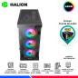 CASE GAMER HALION TAURO CR33, COOLER ARGB, F/500W CASE GAMER HALION TAURO CR33, COOLER ARGB, F/500W