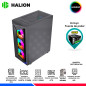 CASE GAMER HALION GEMINIS CR30, COOLER RAINBOW, F/500W CASE GAMER HALION GEMINIS CR30, COOLER RAINBOW, F/500W