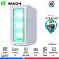 CASE GAMER HALION TITAN 103 WHITE, F/600W, RGB, V/TEMPLADO CASE GAMER HALION TITAN 103 WHITE, F/600W, RGB, V/TEMPLADO