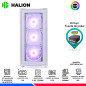 CASE GAMER HALION TITAN 103 WHITE, F/600W, RGB, V/TEMPLADO CASE GAMER HALION TITAN 103 WHITE, F/600W, RGB, V/TEMPLADO