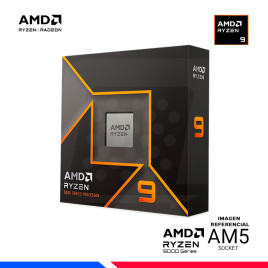 PROCESADOR AMD RYZEN 9 9900X, Cache 64 MB, Hasta 5.6 Ghz, AM5