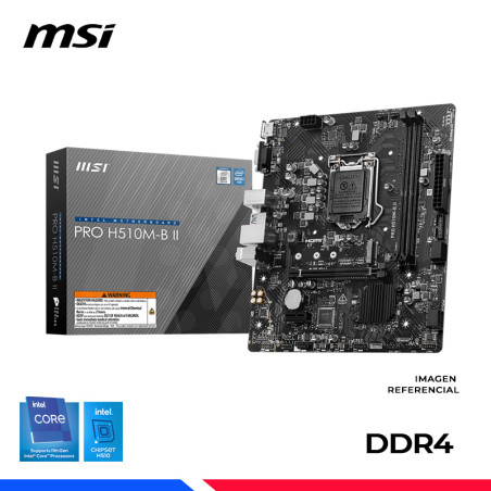 MAINBOARD MSI PRO H510M-B II, LGA 1200