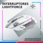 MOUSE GAMING LOGITECH G502 X PLUS WHITE MOUSE GAMING LOGITECH G502 X PLUS WHITE