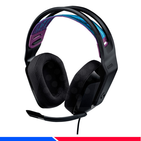 AURICULAR GAMING LOGITECH G335 BLACK