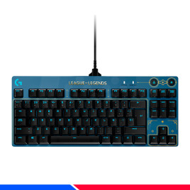TECLADO MECANICO LOGITECH PRO OF LEGENDS, GX BROWN TACTILES RGB