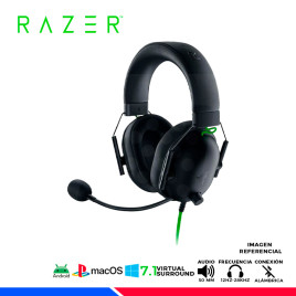 AURICULAR RAZER BLACKSHARK V2 X, MULTIPLATAFORMA, 7.1, BLACK