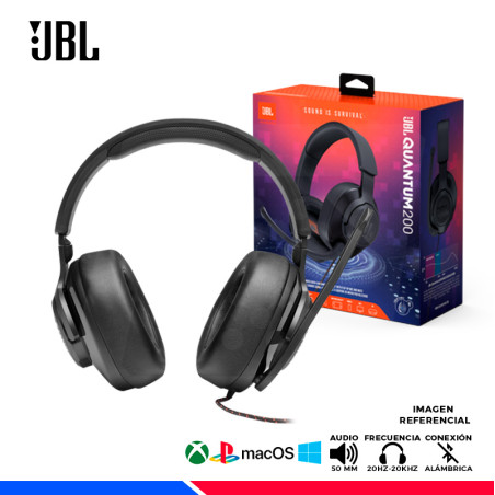 AURICULAR GAMING JBL QUANTUM 200