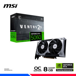 VGA MSI GEFORCE RTX 5060 8GB VENTUS 2X OC GDDR7
